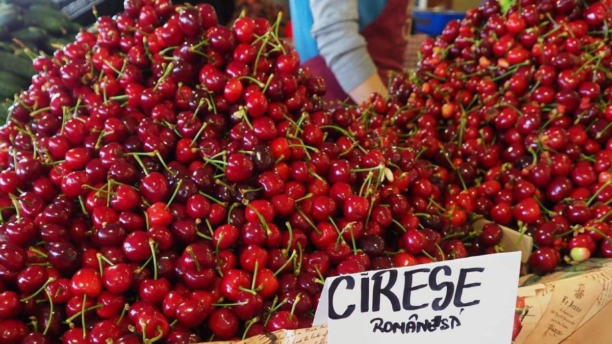 au aparut ciresele romanesti 6 ori mai ieftine piata obor preturile balamuc