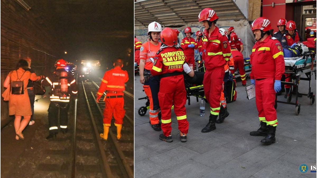 cum a izbucnit incendiul la metrou sute de oameni au fost evacuati