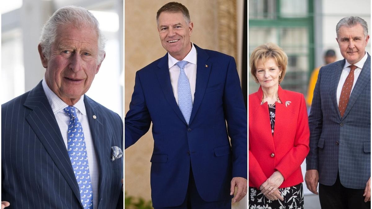 Prin?ul Charles, Klaus Iohannis ?i Principesa Margareta 