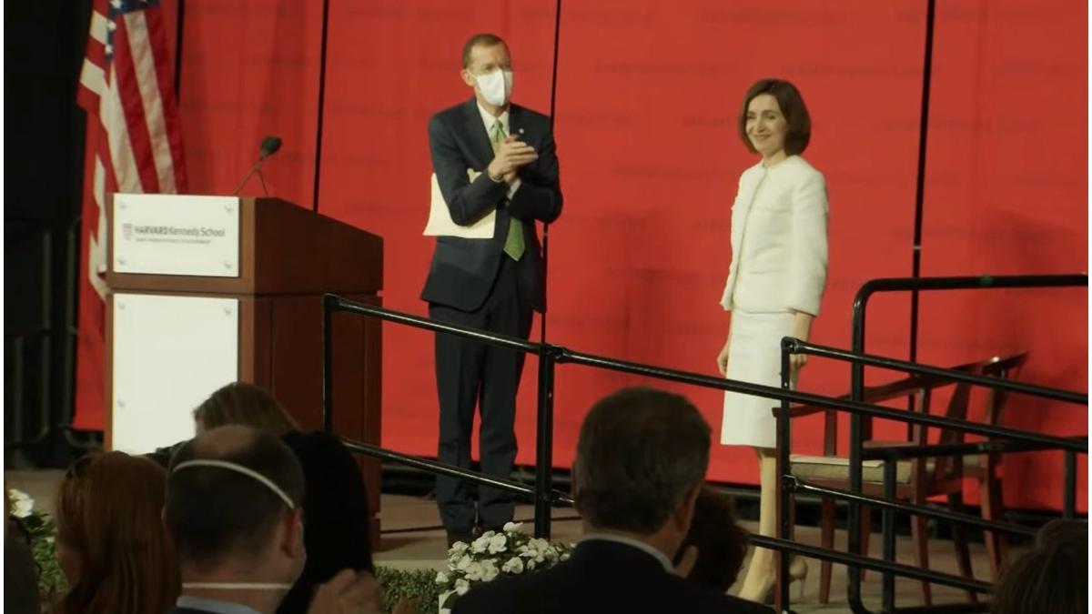 maia sandu discurs universitate harvard