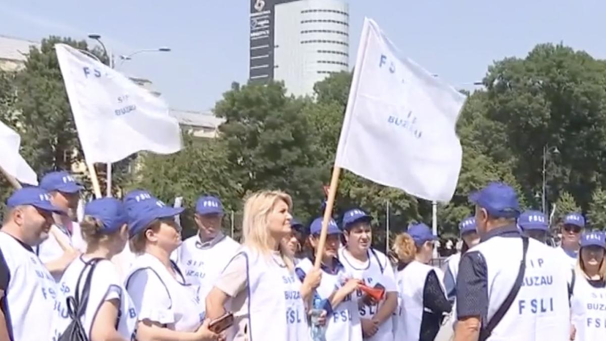 profesori ceri salarii mai mari strada cadre didactice protest guvern