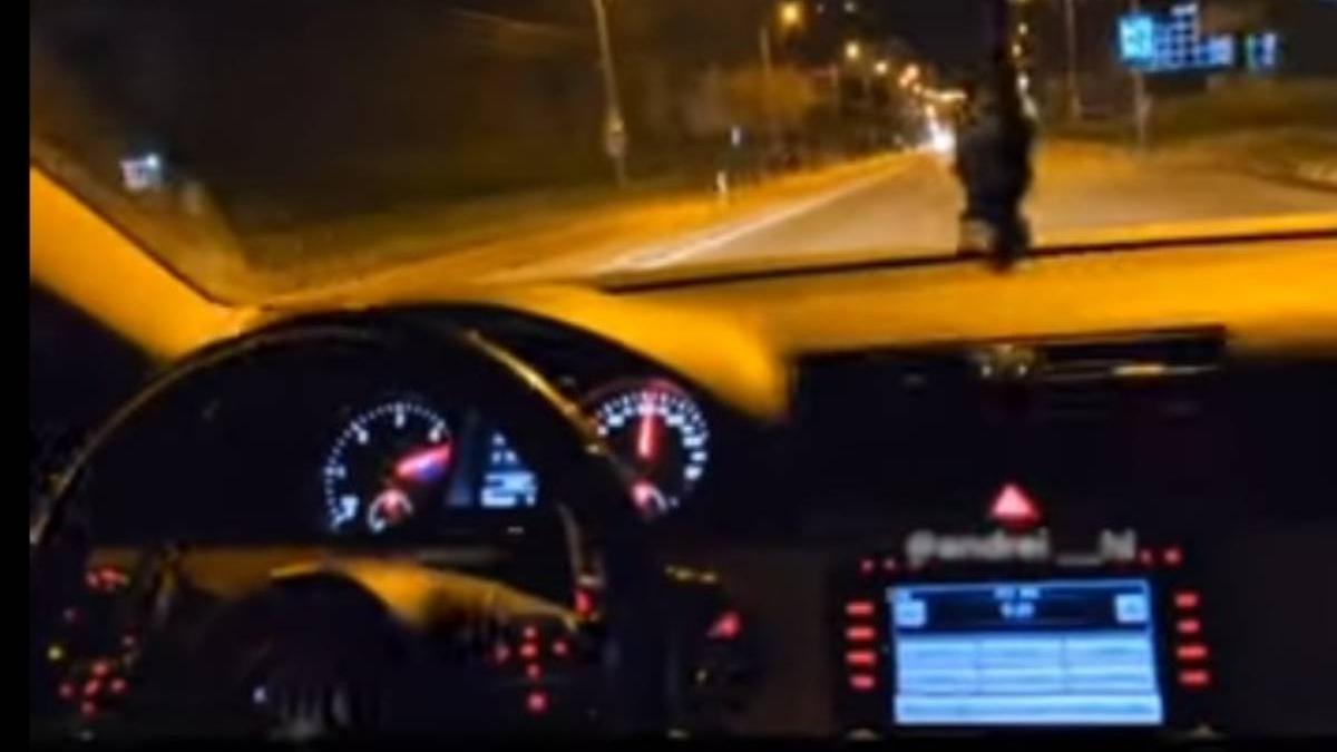 tanar filmat trecea 200 km politie suceava