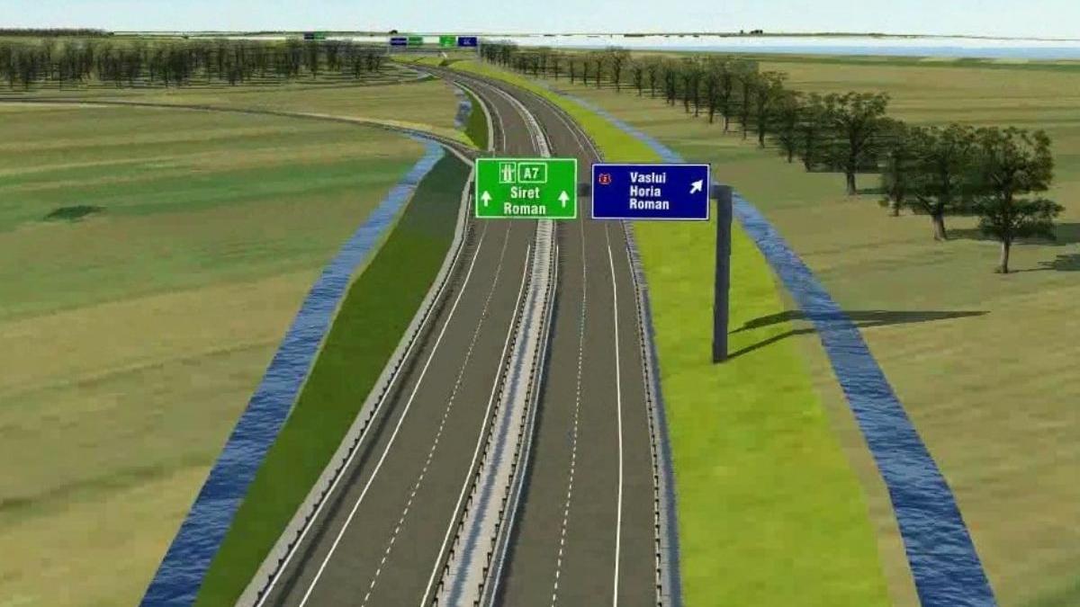 tronson bacau pascani autostrada a7 77 kilometri