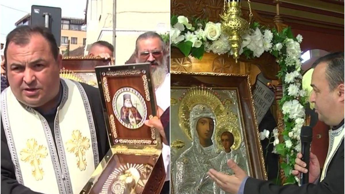 icoana facatoare minuni grecia adusa sibiu