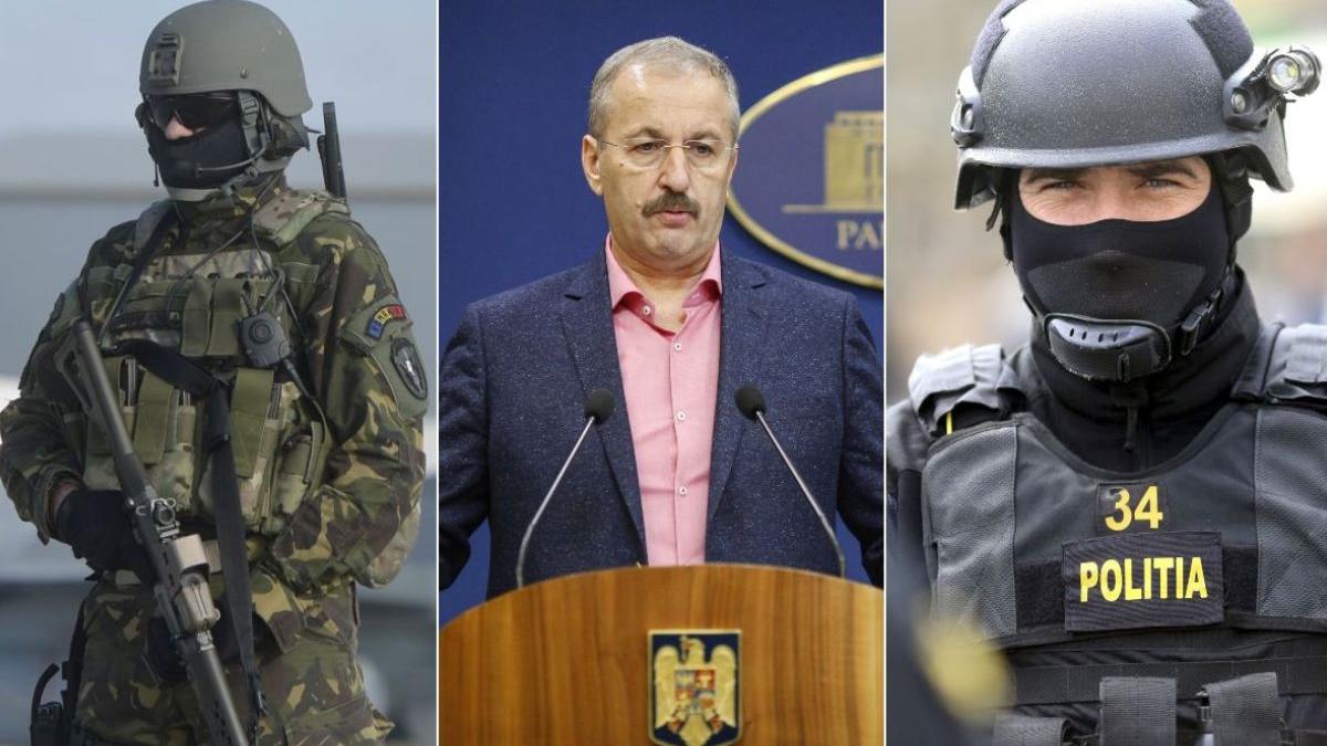 vasile dincu ministrul apararii salarii pensii mari militari politisti
