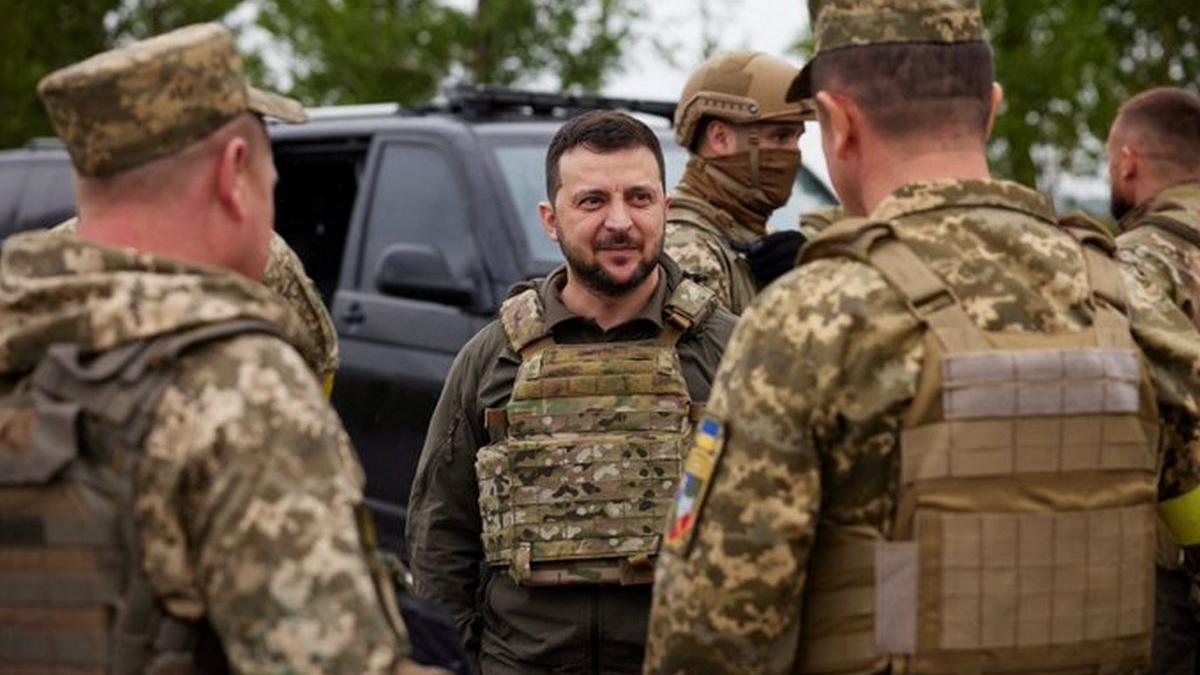 volodimir zelenski vizita surpriza linia frontului
