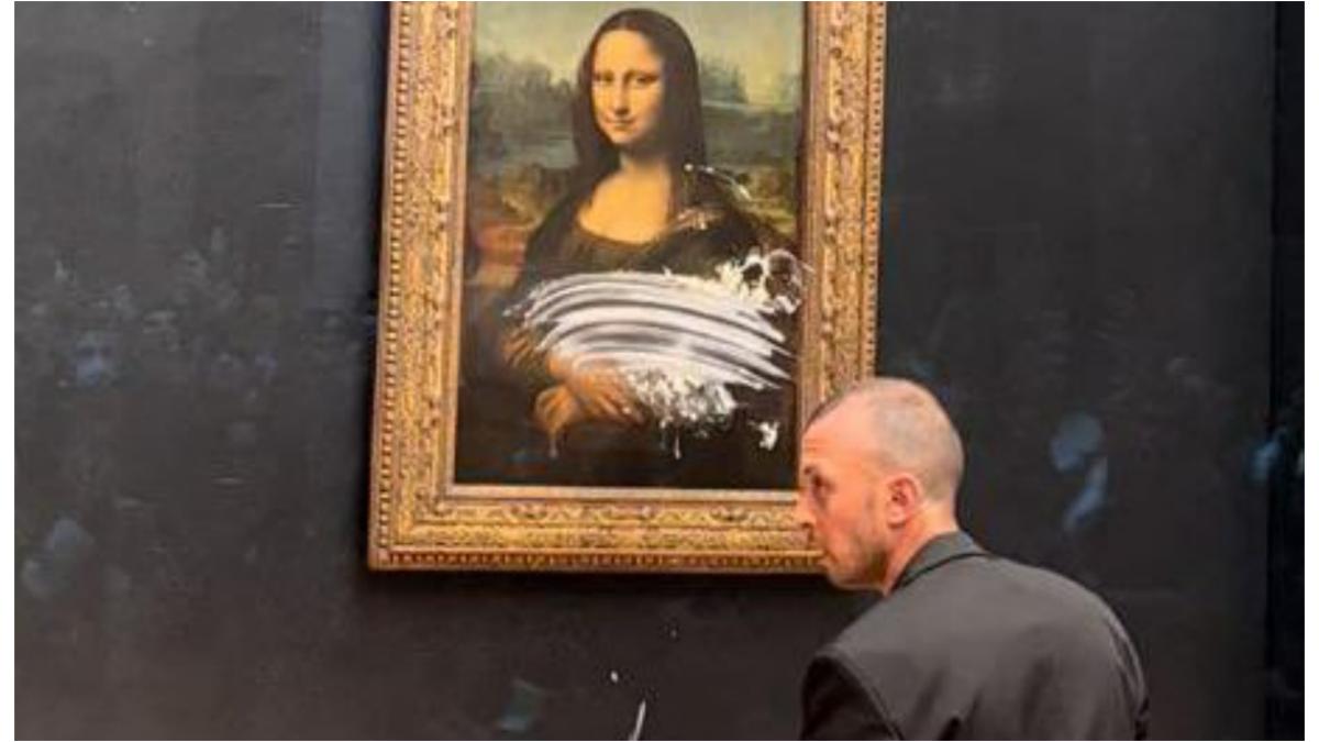 barbat deghizat femeie prajitura mona lisa