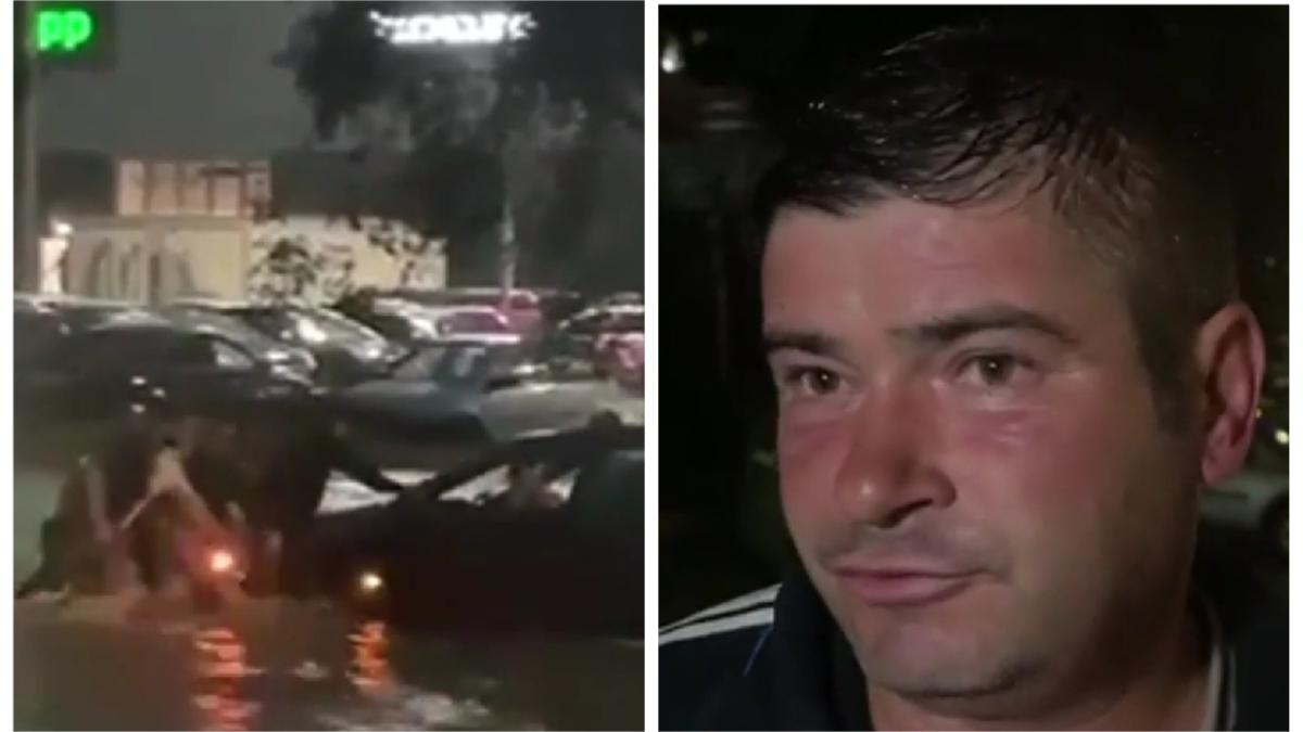 marturii soferi craiova inundatii ploaie puternica apa pahare