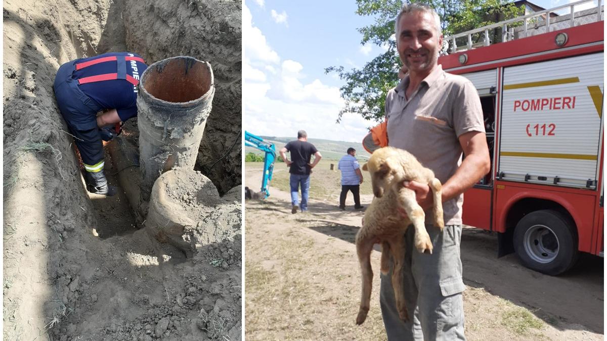 miel blocat teava salvat pompieri vaslui