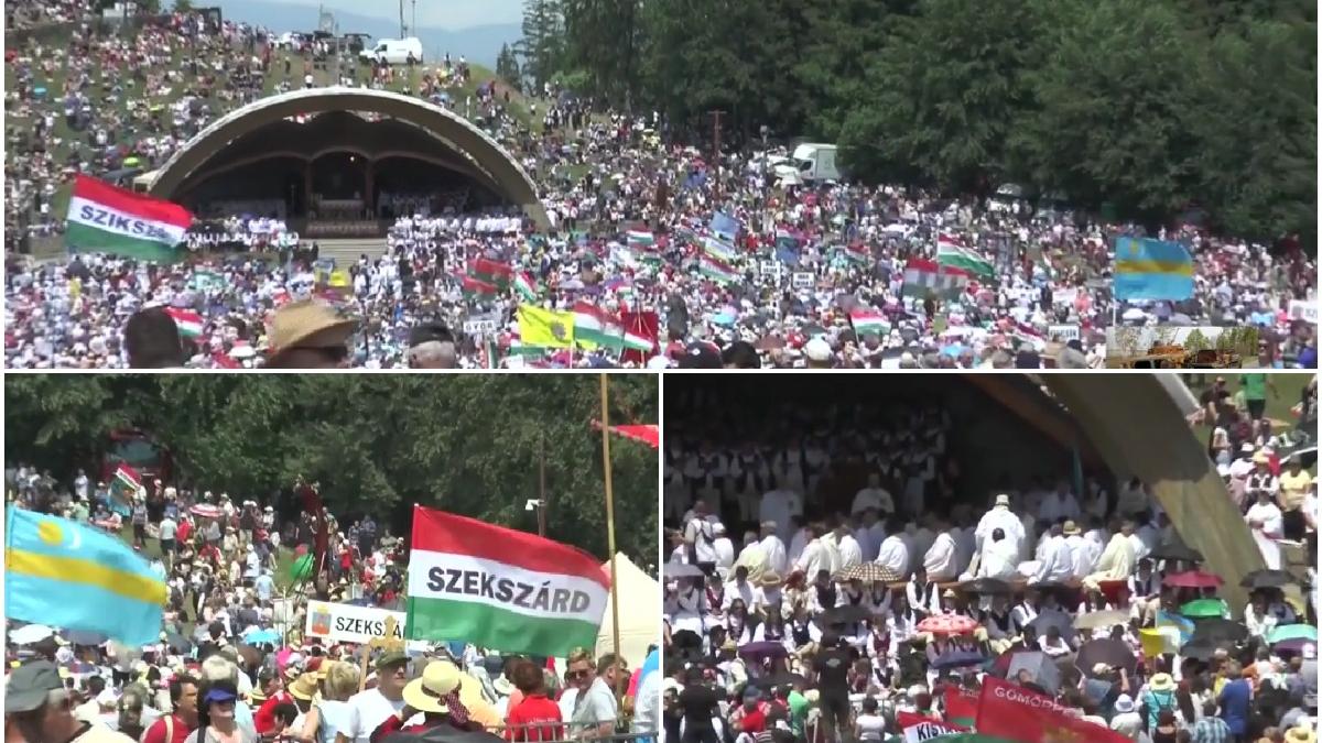 cel mai mare pelerinaj din europa sumuleu ciuc rusalii catolice