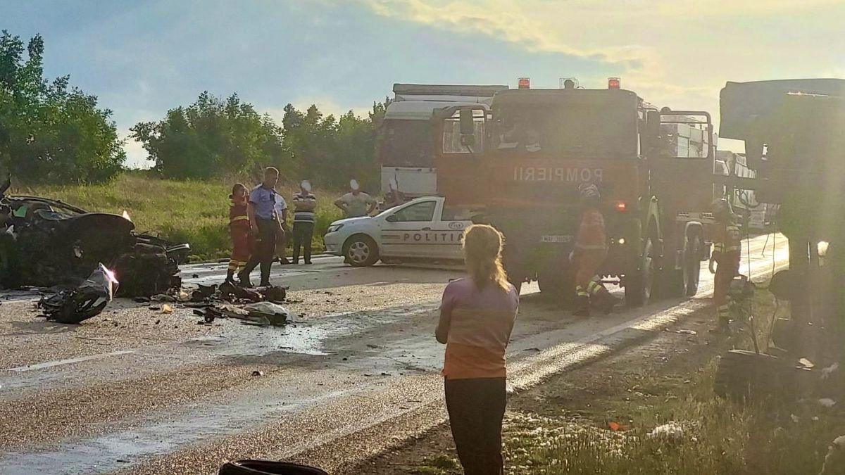 accident grav judetul constanta cisterna rasturnata localitatea crucea