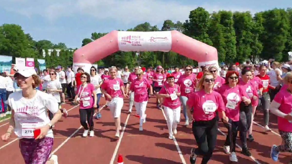 cursa caritabila race for the cure romania eveniment fundatia renasterea