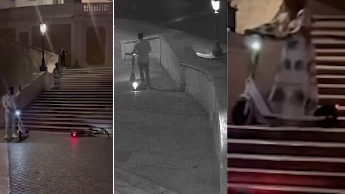 trepte spaniole roma devastate trotineta turisti americani pedeapsa fara precedent
