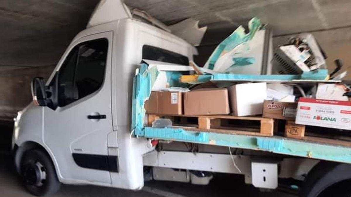 duba blocata arad pasaj autostrada marfar cabrio