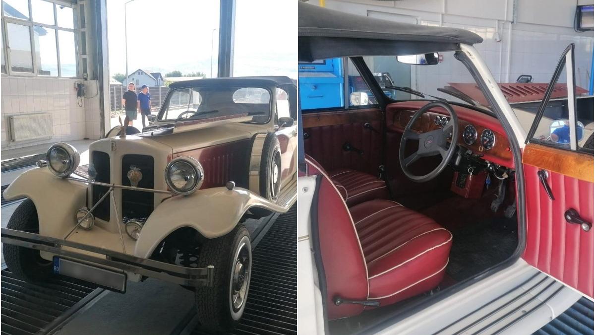 o masina cu volan pe dreapta a trecut de testul inspectorilor de la rar