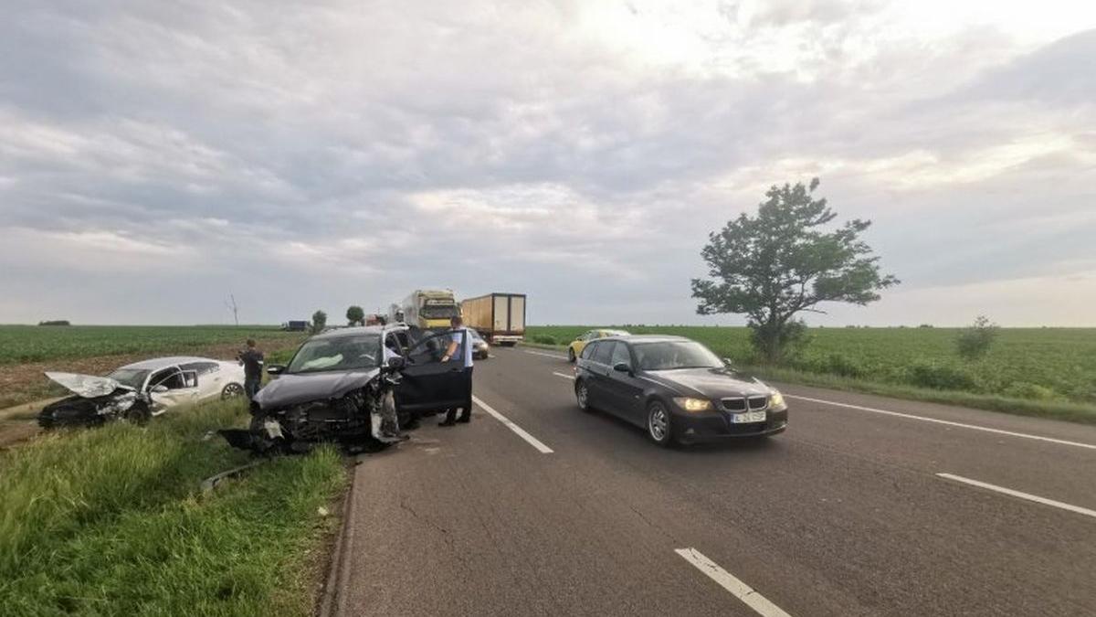 ce au gasit politistii in masina barbat provocat accident e85 bebelus mort