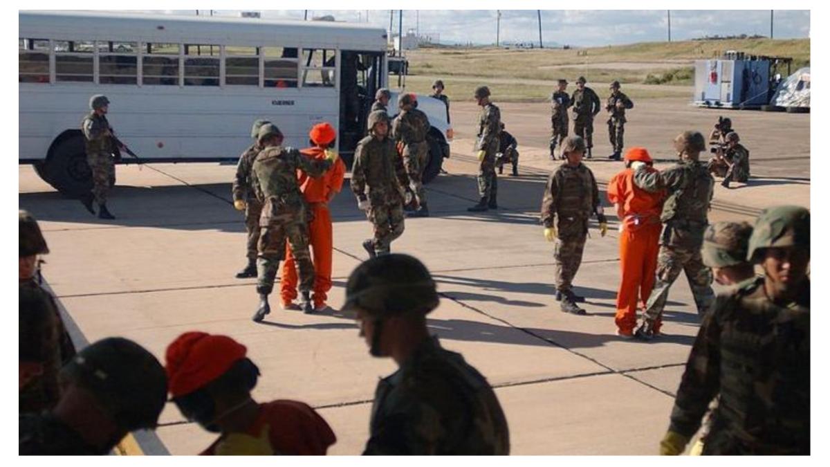 pentagon fotografii detinuti guantanamo bay