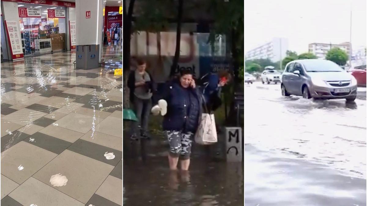 mall bucuresti inundat prapad sectorul 6 furtuna