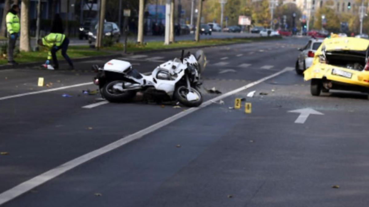 motociclist giurgiu accident grav