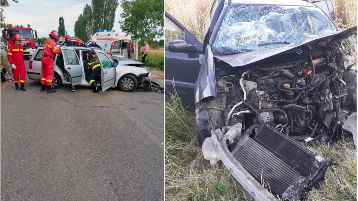 plan rosu interventie hunedoara sapte oameni grav raniti accident rutier