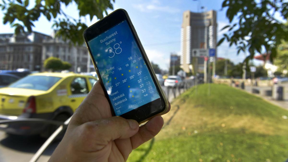 romania canicula val aer cald