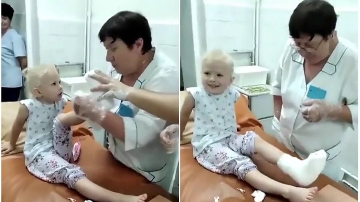 Odds Pew Luscious Imagini virale cu o fetiţă rănită care cântă imnul Ucrainei la spital, în  timp ce este bandajată