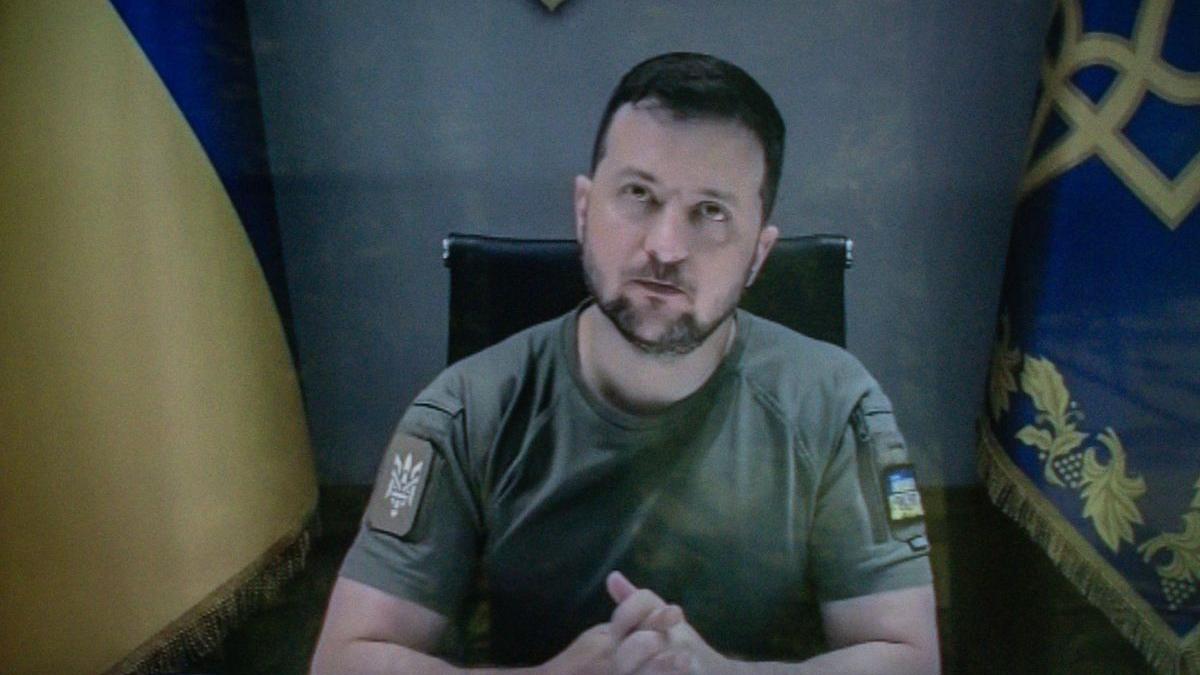 summit nato madrid 2022 volodimir zelenski