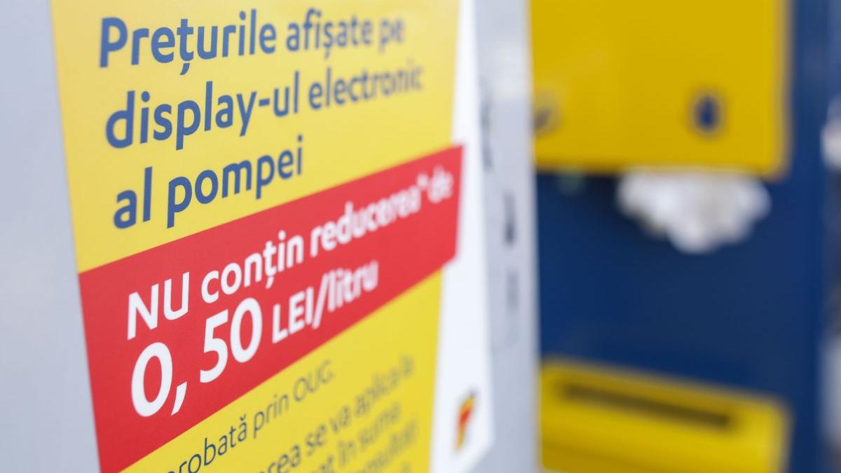 bulversare la pompa prima zi litru benzina motorina compensatie 50 bani