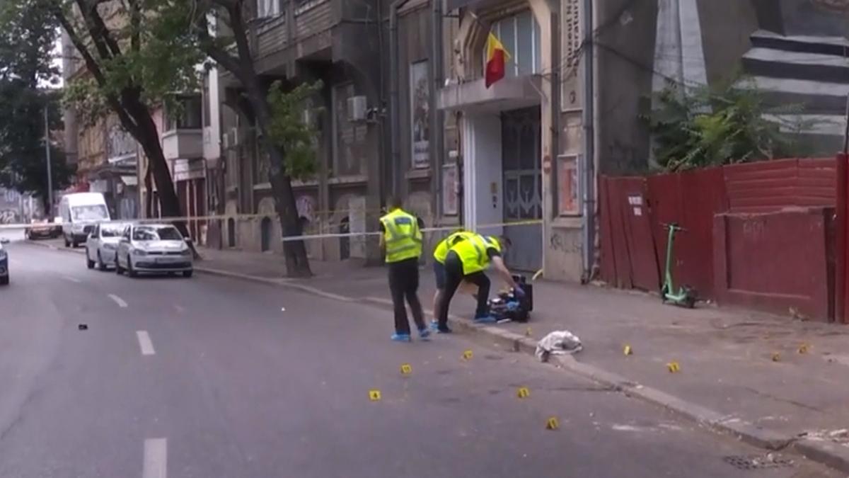 scandal sangeros in capitala doi oameni au ajuns la spital