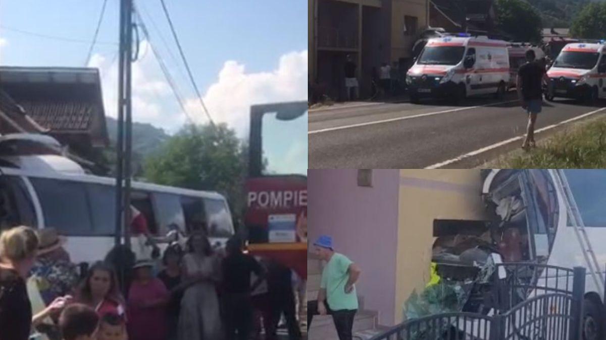 autocar accident maramures gard casa