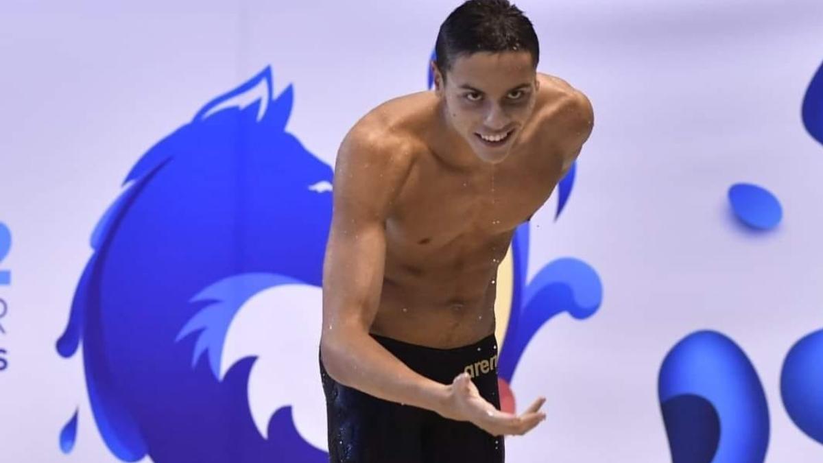 David Popovici s-a calificat în finala probei de 100 de metri liber la Campionatul European pentru Juniori