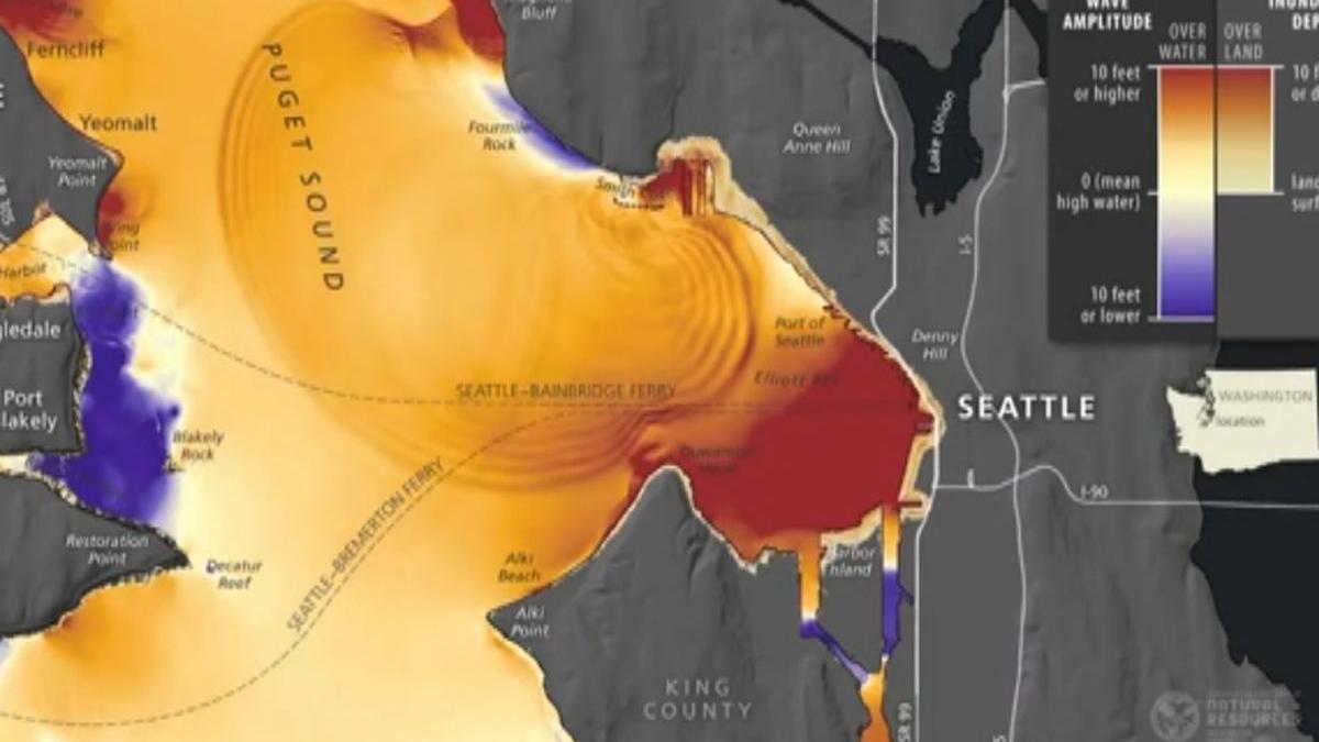 oras american inghitit de ape valuri tsunami cutremur