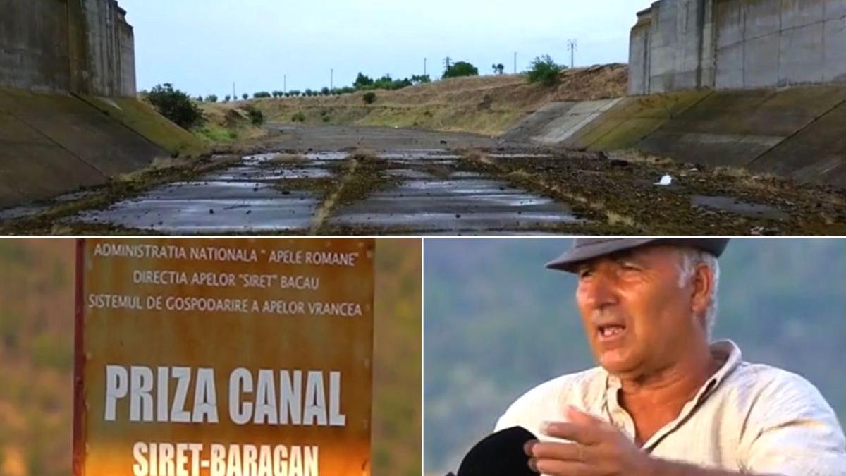 canalul siret baragan planul lui ceausescu salvare agricultura romania