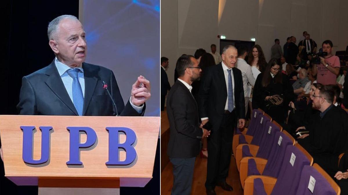 mircea geoana festivitate absolvire universitatea politehnica bucuresti