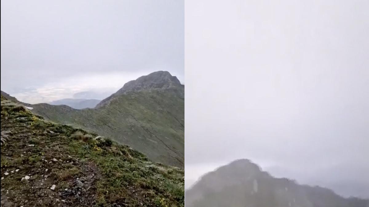 ninge iarna masivul bucegi imagini statia meteo varful omu