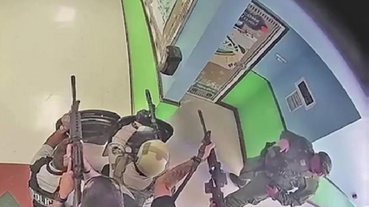 politia americana atacator uvalde copii scoala