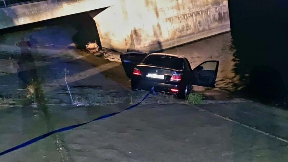 accident sofer cazut masina baraj mihailesti giurgiu