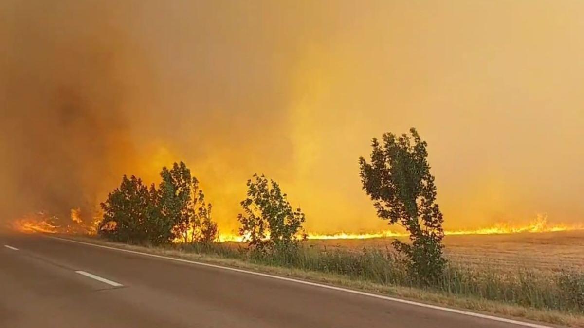 incendiu devastator teleorman circulatie oprita dn 6