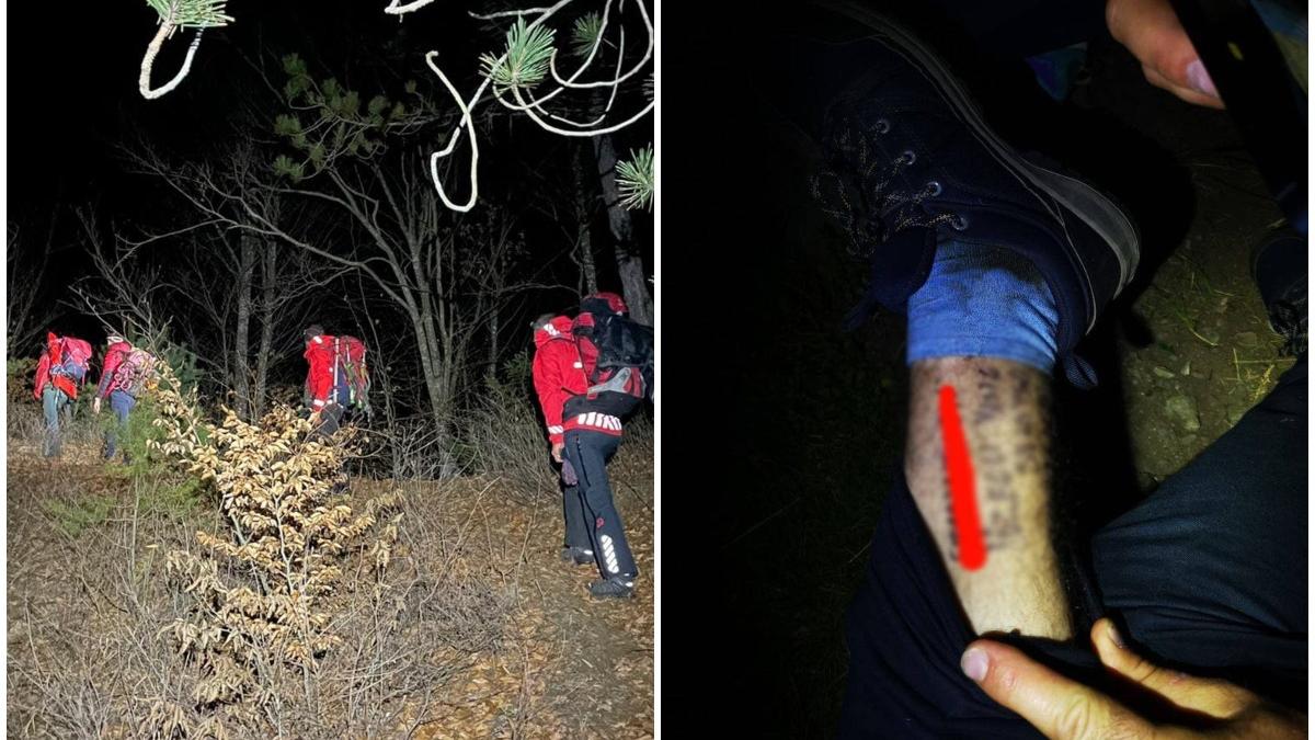 gestul disperat al unui turist abandonat de prieteni pe munte mesaj salvamont arges