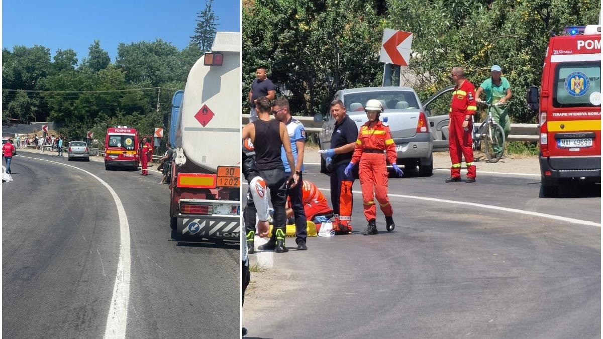 accident grav la feldioara brasov un motociclist a murit