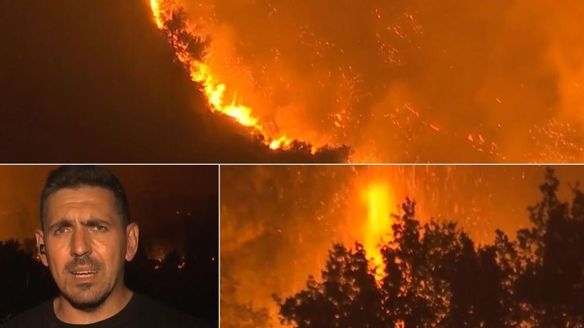 incendii grecia mesinia panteli pompieri romani imagini