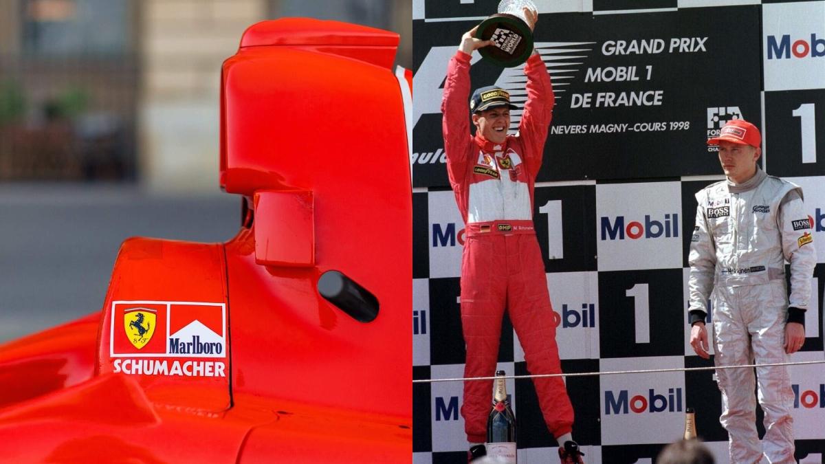ferrari michael schumacher vanzare singura masina castigat toate cursele formula 1