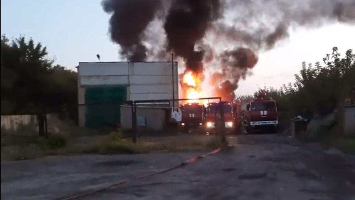 incendiu donetk armata ucraineana