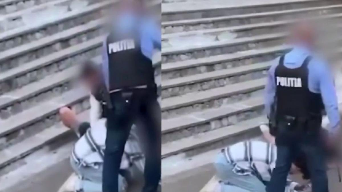 politist bataie gara baile tusnas