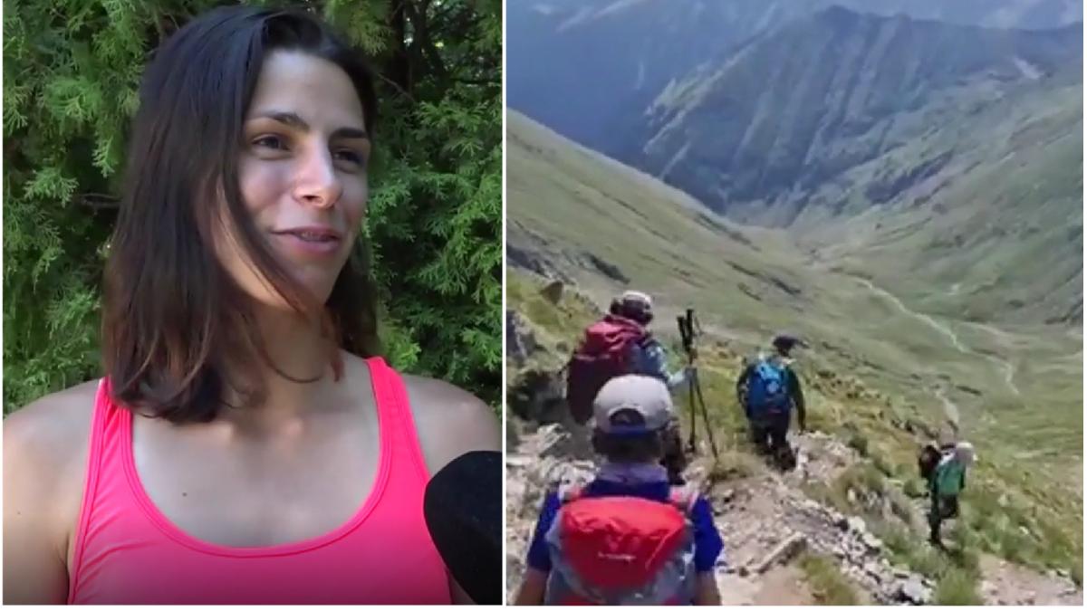 aventura fagaras alpinista alexandra marcu grup copii varful moldoveanu