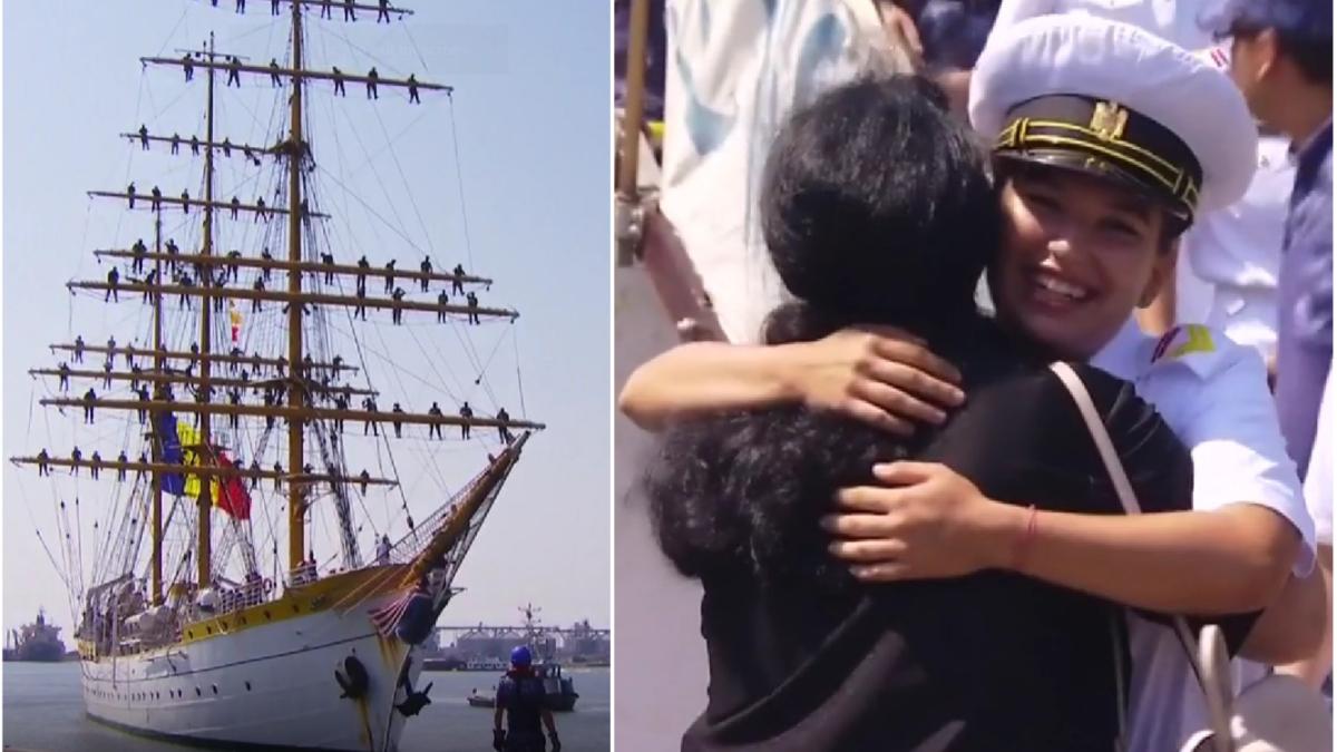 momente emotionante portul constanta tineri marinari voiaj 54 zile