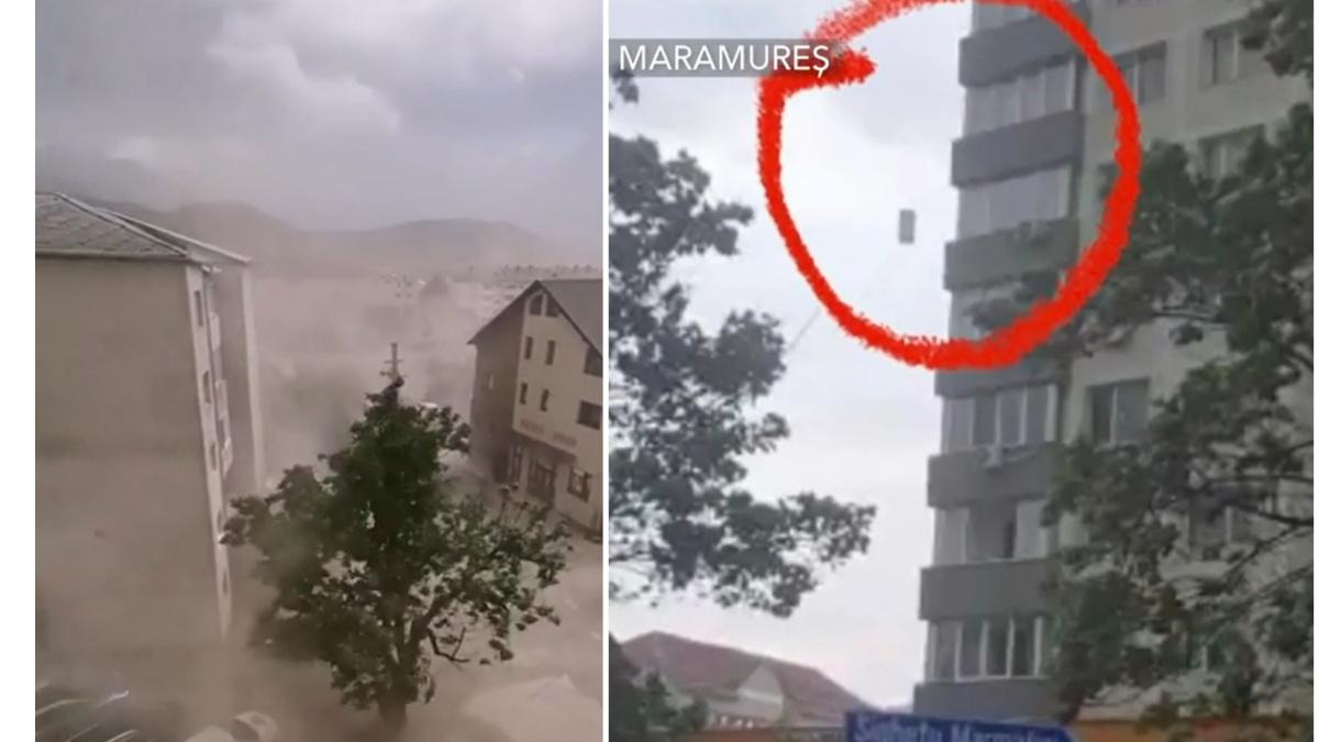 imagini apocaliptice furtuna judetul maramures furtuna nisip targu lapus
