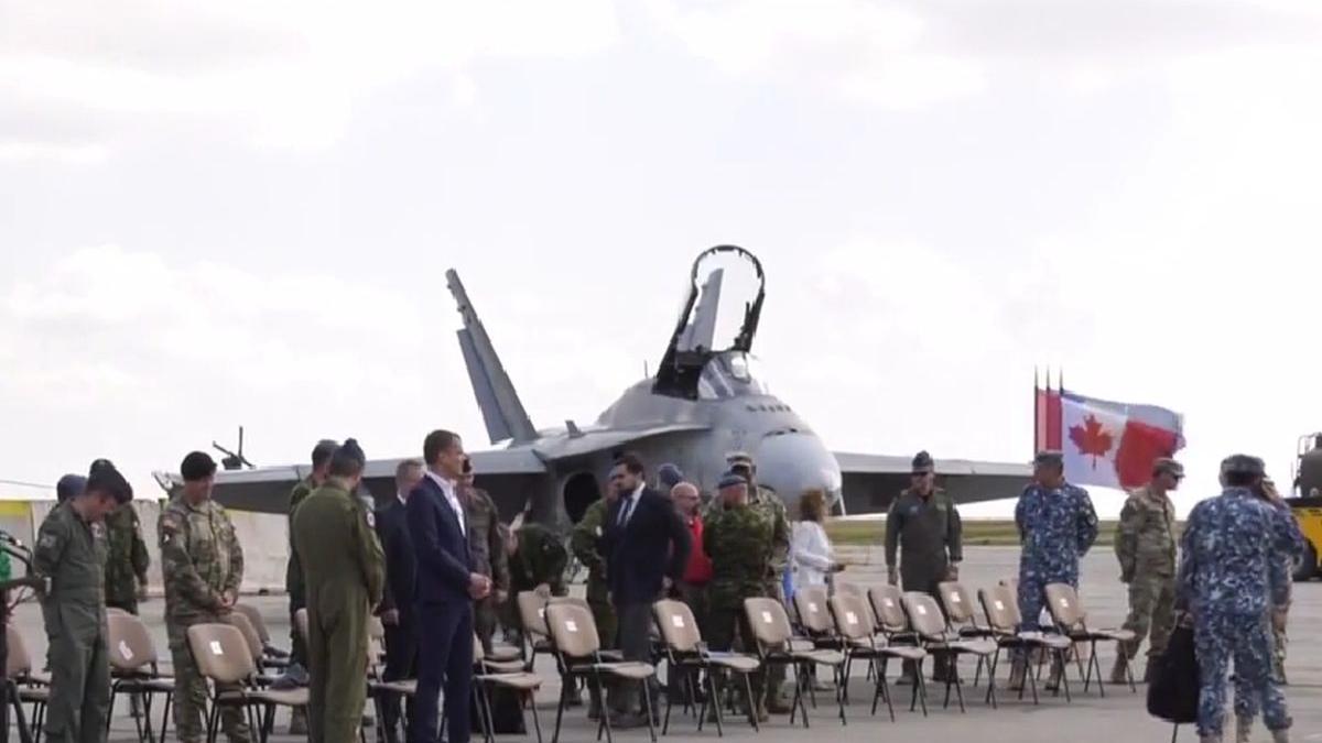 avioane canadiene lupta deasupra romaniei