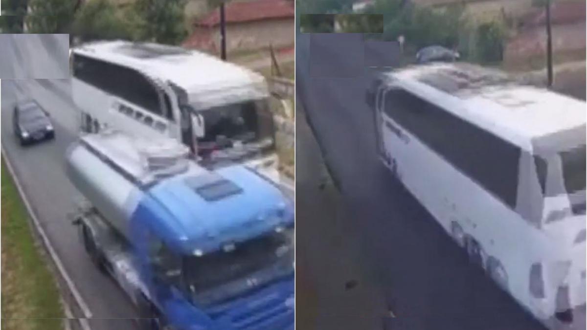autocar accident bulgaria filmat inainte tragedie depasit limita viteza