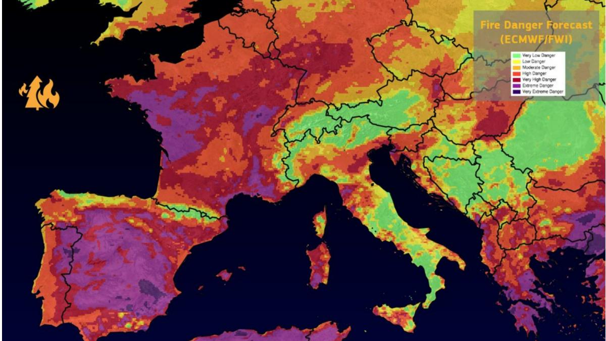 un nou val de canicula loveste europa